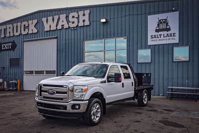 2015 Ford F-250 XLT Extended Cab Flatbed Truck