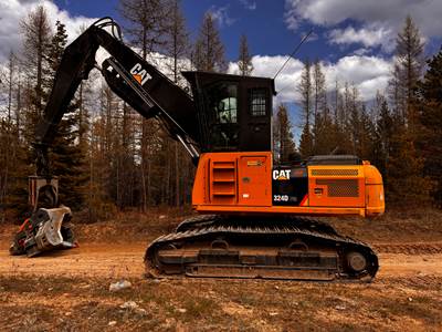 2015 Caterpillar 324D FM Logging Processor/Log Loader