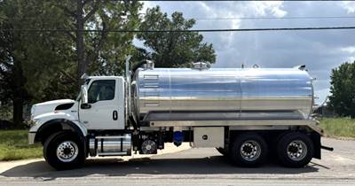 2026 International HV607 Vacuum Truck – Equipped with a 4,200-gallon Marine Grade Polished Aluminum Vacuum Tank