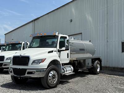 2026 International MV607 4x2 Vacuum Truck Equipped with a 2,100-gallon Aluminum Tank and Masport HD4 Pro Pack System