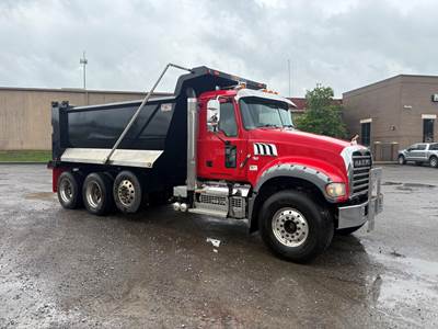 2021 Mack Granite Dump Truck - Ox Bodies 16 FT 20 Yard demo bed, High Lift , MP8 , 445hp ,Financing Available Call or Text Today!! 417-987-0566