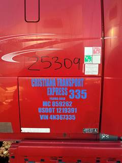 2004-2018 Volvo VNL Sleeper Left Storage Door