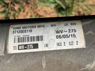 Hino Middle Driveshaft PN:37120E0110
