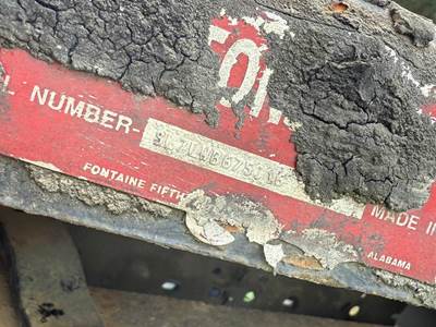 Fontaine AIR SLIDE Fifth Wheel for a Volvo Truck VNL