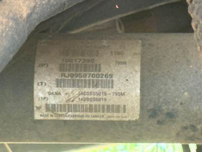 Chevrolet C7500 Rear Driveshaft