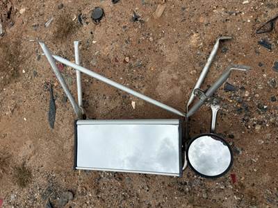 1978-2002 International 4900 Driver Side View Mirror