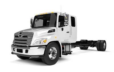 Hino L7 Cab & Chassis Truck - Cummins, 260HP, Automatic
