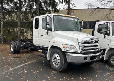 Hino L7 Cab & Chassis Truck - Cummins, 260HP, Automatic