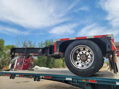 2009 Talbert -Flip Axle and Spreader Bar Axle Attachment