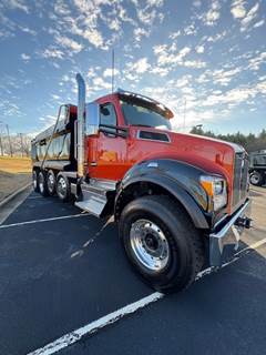 Kenworth T880 Tandem Axle Cab & Chassis Truck - Paccar, 455HP, Automatic