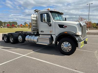 Peterbilt 567 Triaxle Axle Day Cab Truck - Cummins 500HP, 18 Speed Ultrashift