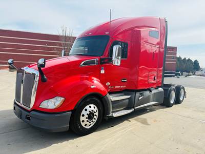 Kenworth T680 Sleeper Semi Truck - 76" Raised Roof Sleeper, Paccar 455HP, 12 Speed Automated Manual