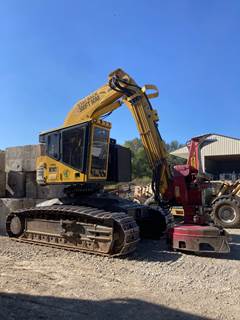 2015 Komatsu XT460L-3 Feller Buncher - Quadco 2900 Disc Saw