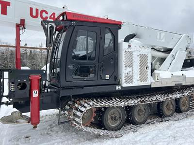 POWERTRAXX PT15 40-Ton Crane Truck - 2021 ELLIOTT UC40142 Crane, 12ft Reach