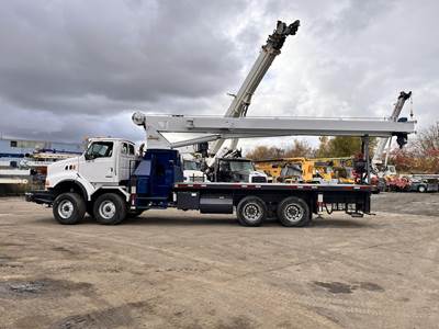 Sterling LT9500 30-Ton Crane Truck - 2009 MANITEX 30102C Crane, 102ft Reach, Automatic