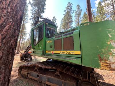 2015 John Deere 2454D Logging Processor - Southstar QS600 Processor