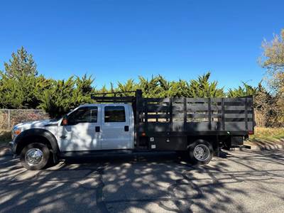 Ford F-550 Flatbed Truck