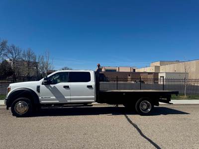 Ford F-550 Flatbed Truck