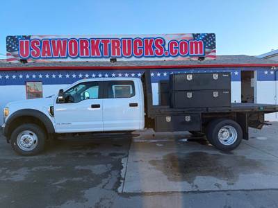 Ford F-550 Flatbed Truck