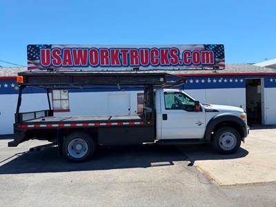Ford F-550 Flatbed Truck