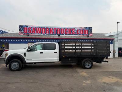 Ford F-550 Flatbed Truck