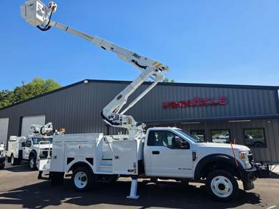 2021 Ford AT41M MATERAIL HANDLER ALTEC  DIESEL ALTEC AT41M 46FT TELESCOPING BUCKET TRUCK