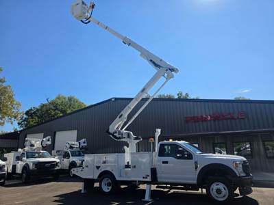 2020 Ford AT48M MATERAIL HANDLER ALTEC 4X4 DIESEL 4X4 ALTEC 53FT BUCKET TRUCK