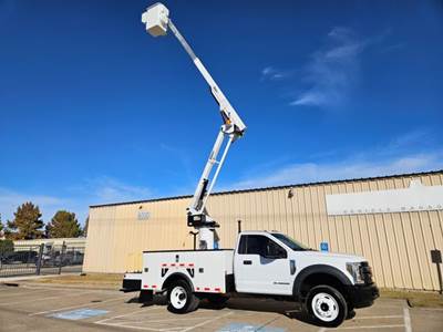 2019 Ford F550 VERSALIFT 45FT REACH BUCKET TRUCK VERSALIFT SST40IH 45FT TELESCOPING AND ARTICULATIN