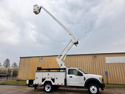 2017 Ford F550 4X4 45FT ETI BUCKET TRUCK ETI ETC40IH TELESCOPING AND ARTICULATING BUCKET