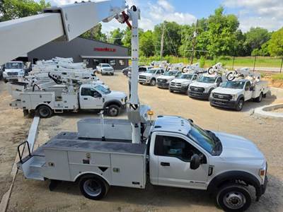 2020 Ford F550 altec at40g 45ft bucket truck 4x4 6.7 diesel shortbed 45ft altec