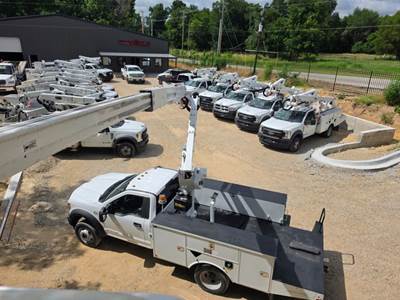 2019 Ford F550 altec at40g 45ft bucket truck 4x4 6.7 diesel shortbed 45ft altec