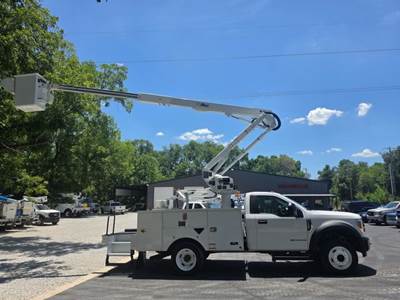 2019 Ford F550 altec at40g 45ft bucket truck 6.7 diesel shortbed 45ft altec