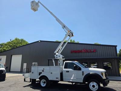 2018 Ford F550 altec at237 42ft bucket truck 6.7 diesel shortbed 42ft altec