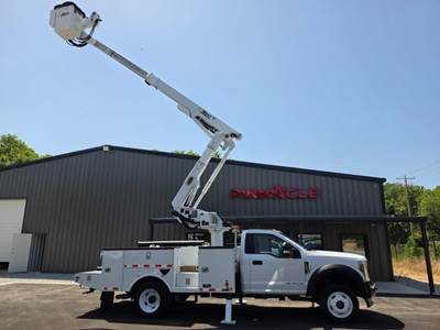 2019 Ford F550 altec at41m 46ft bucket truck 4x4 6.7 MATERIAL HANDLER  46ft altec