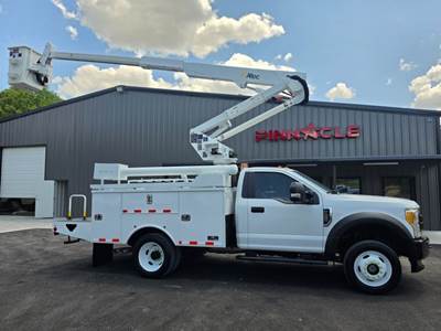 2017 Ford F550 4X4 42FT ALTEC BUCKET TRUCK Altec AT-37G 6.7 POWERSTROKE