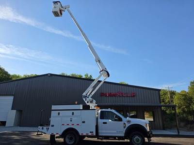 2018 Ford F550 4X4 42FT ALTEC BUCKET TRUCK Altec AT-37G 6.7 POWERSTROKE 4X4 BUCKET TRUCK