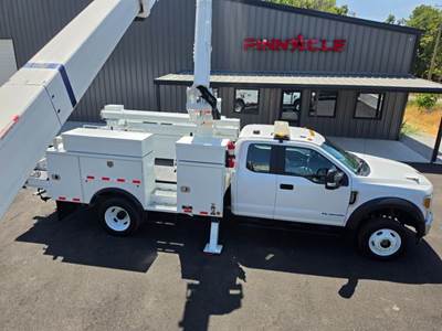 2019 Ford F550 4X4 46FT ALTEC AT41M BUCKET TRUCK ALTEC AT41M 4x4 EXT CAB MATERIAL HANDLER