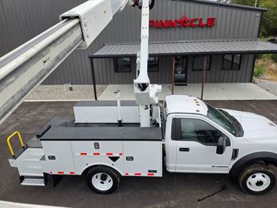 2019 Ford F550 TELESCOPING AND ARTICULATING BUCKET TRUCK ALTEC AT40G 45FT TELESCOPING