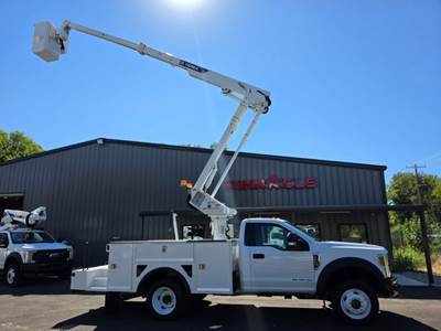2019 Ford F550 4X4 45FT HI-RANGER BUCKET TRUCK 4X4 TEREX LT40 DIESEL BUCKET TRUCK