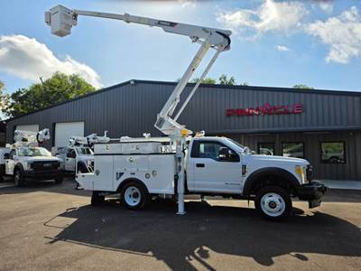 2017 Ford F550 TELESCOPING AND ARTICULATING BUCKET TRUCK 4X4 TEREX LT40 DIESEL BUCKET TRUCK
