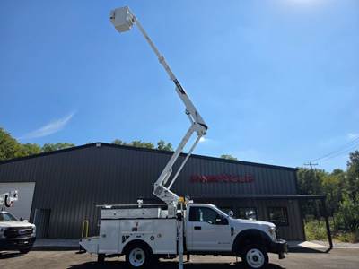 2018 Ford F550 4X4 45FT TEREX HI-RANGER BUCKET TRUCK LT40 45FT REACH 4X4 DIESEL
