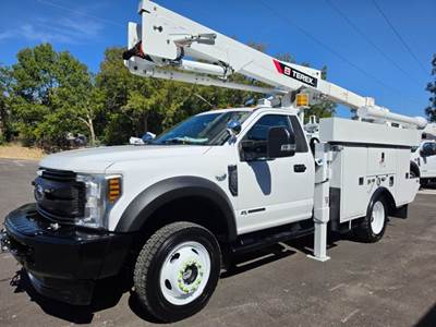 2019 Ford F550 4X4 45FT TEREX HI-RANGER BUCKET TRUCK 6.7 DIESEL 45FT TELESCOPING 4X4 BUCKET TRUCK