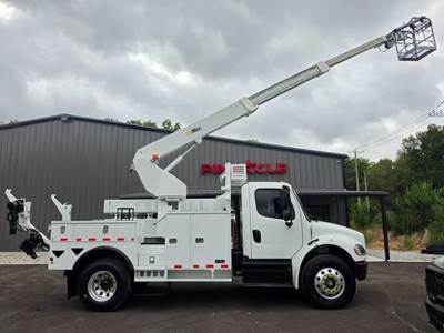 2013 Freightliner M2 ALTEC AP45A CABLE PLACER REEL TRUCK ALTEC CABLE PLACER AUTOMATIC