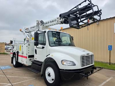 2012 Freightliner M2 ALTEC AT40C PLACER CABLE TRUCK CABLE PLACER ALTEC BUCKET TRUCK