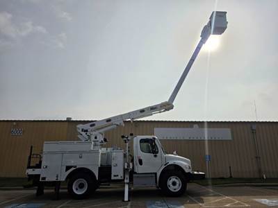2019 Freightliner M2 ALTEC L42M 47FT MATERIAL HANDLER FREIGHTLINER ALTEC BUCKET TRUCK OVERCENTER