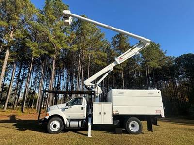 2015 Ford F-750 Super Duty Cummins 6.7L 61ft Forestry Truck Altec LRV756