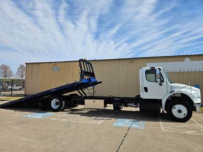 2018 Freightliner M2 LOADOLL II ROLLBACK CARRIER CHAIN DRIVEN LOADOLL HEAVY LOAD FLATBED