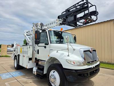2011 International ALTEC AT40C INTERNATIONAL PLACER TRUCK 7.6L DT DURASTAR PLACER TRUCK 466CI DT REEL SPOOLER