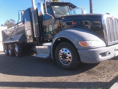 2014 Peterbilt 386 Tri-Axle Dump Truck