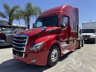 Freightliner Cascadia 126 Sleeper Semi Truck - 72" Raised Roof Sleeper, Detroit 455HP, 12 Speed Dt12 Automatic